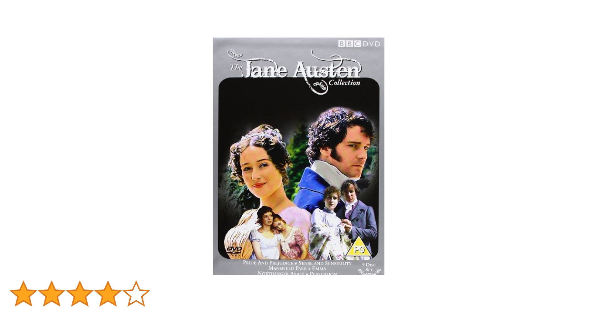 (未使用･未開封品)Biography: Jane Austen [DVD] The Best of Jane Austen DVD Set | thejaneaustenshop.co.uk